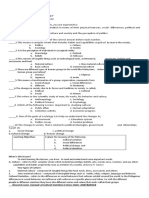 Pre - Test: Multiple Choice: Write The Letter of The Correct Answer Before Each Number