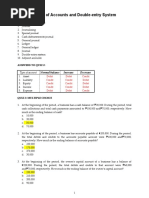 Books of Accounts Double Entry System With Answers by Alagangwency