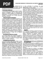 Condiciones Generales y Especiales de Las Cuentas y Servicios Bancarios - Cta Ahorros