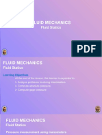 2.1 Fluid Statics