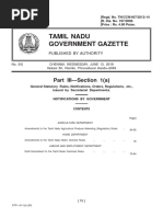 Tamil Nadu Government Gazette: Part III-Section 1 (A)