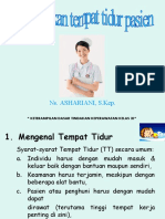 Menyiapkan Tempat Tidur Pasien