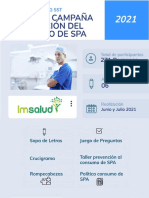 Informe Campaña Prevención Al Consumo de SPA 2021