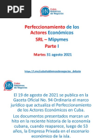 MIPYMES 1 Presentación Cuba