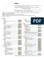 RPG Consent Checklist Bondage