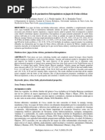 Determinación de Parámetros Fisicoquímicos en Jugos de Frutas Cítricas