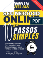 Seu Negócio Online em 10 Passos Simples - Ebook Gratuito