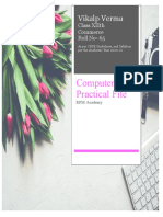 Computer Practical File