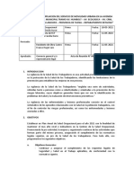 Mejoramiento y Ampliacion Del Servicio de Movilidad Urbana en La Avenida Ecologica y Avenida Municipal Tramo Av