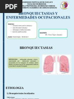 Neumo - Bronquiectasias y Enf. Ocupacionales