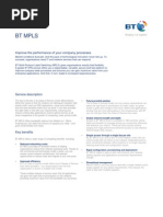 BT MPLS Datasheet