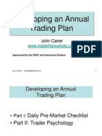 John Carter - Trading Plan Slides