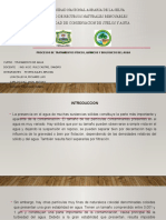 Procesos de Tratamiento Físicos, Químicos y Biológicos Del Agua