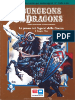 D&D - Set3 CM1 - La Prova Dei Signori Della Guerra