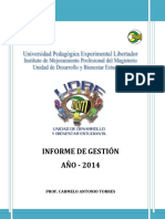 Informe de Gestion Completo Año - 2014con Firma