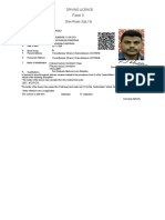 Driving Licence