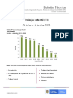 Trabajo Infantil Dane