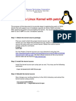 Compile Linux Kernel With Patch: Proware Technology Corporation