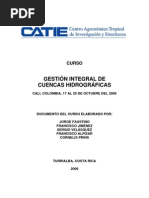 Curso Básico de Manejo de Cuencas Hidrográficas