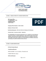 Msds Plutonium