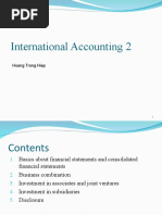 International Accounting 2: Hoang Trong Hiep