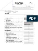 2019 Chandler D Form 1040 Individual Tax Return - Records-AL