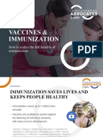 Vaccines & Immunization: How To Realize The Full Benefits of Immunization