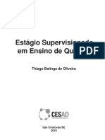 Estagio Supervisionado em Ensino de Quimica