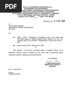 Compliance Report by Government of Puducherry in O.A. No. 726 of 2018 With O.A. No. 456 of 2018 (Rupesh Pethe vs. State of M.P. & Ors.)