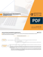 Finalización Del Procedimiento Administrativo Común