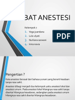 Obat Anastesi