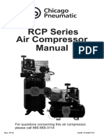 RCP Series Air Compressor Manual: For Questions Concerning This Air Compressor, Please Call 866-869-3114