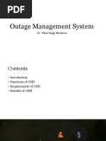 Outage Management System