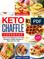 Keto Chaffles Cookbook Sweet and Delicious Low Carb Ketogenic Waffle Recipes To Start Off Your Day by Debbie J Jenkins (Z Liborg)