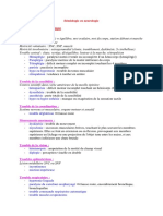 Trouble de La Motricité:: Sémiologie en Neurologie I) Handicap Physique