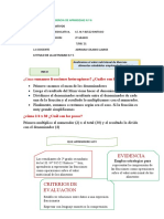 Matematica Actividad HEYLY