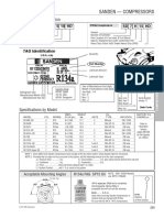 Sanden - Compressors: Compressor Identification