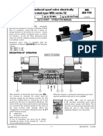 WK 420 970 Directional Spool Valve Electrically Operated Type WE6 Series 32
