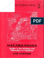 (Buddhist Tradition Series) CHR Lindtner - Nagarjuniana - Studies in The Writings and Philosophy of Nagarjuna (Buddhist Tradition Series) - Motilal Banarsidass Pub (1987)