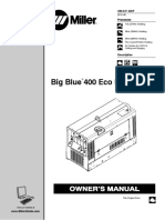 Miller Big Blue 400 Eco Pro Owner's Manual