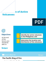 Science 10 1.1 Distribution of Active Volcanoes