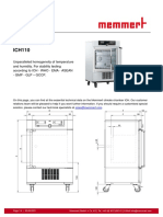 Memmert Climate Chamber ICH110.En