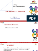 Slot 1 Pengenalan Kepada IBSE - Rationale and Aims