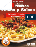 54 Deliciosas Recetas de Pastas y Salsas