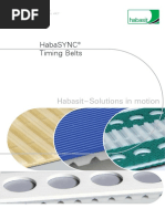 Habasync® Timing Belts: Habasit - Solutions in Motion