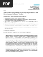 Vaccines: Influenza Vaccination Strategies: Comparing Inactivated and Live Attenuated Influenza Vaccines