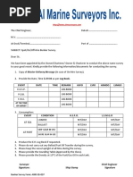 Bunker Survey Form AIMS-BS-007