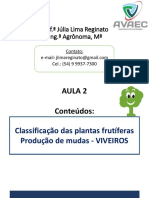 29.03.21 Aula 2. Classificação de Plantas Frutíferas e Viveiros