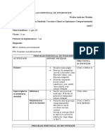 Plan de Interventie Sindrom Postcomotional