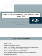 Indikator Perumahan Dan Permukiman Dalam SDGs